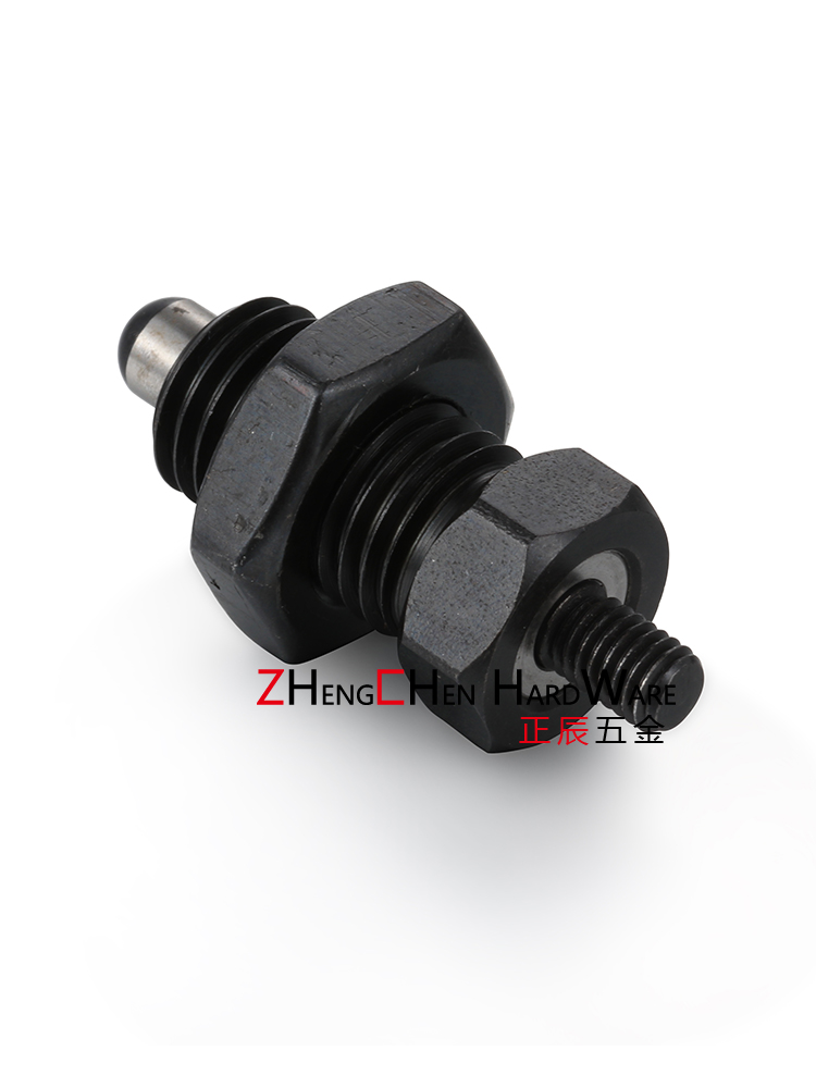 Posicionadores de indexación de acero o acero inoxidable Pasador Sin perilla Compacto PXNAN SXNAN