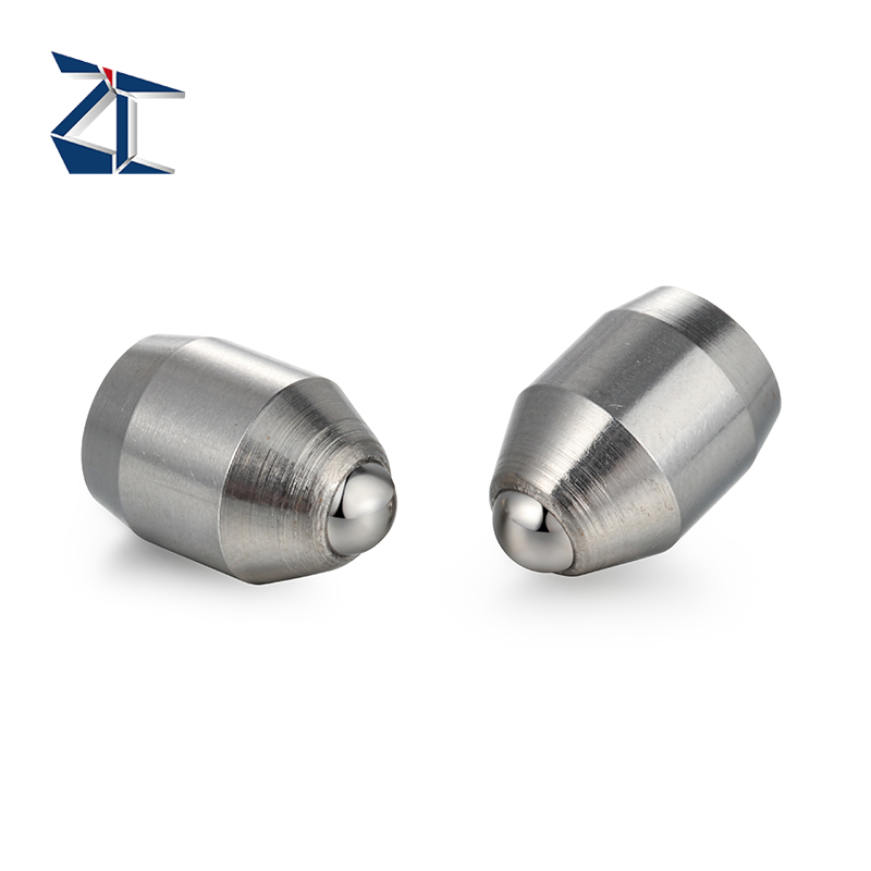 Posicionadores de bolas con collar de acero inoxidable lisos BSZP