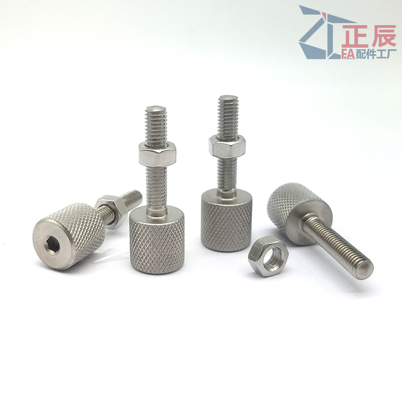 Tornillos de tope de ajuste Cabeza hexagonal con perilla moleteada ANKSB ANKSS