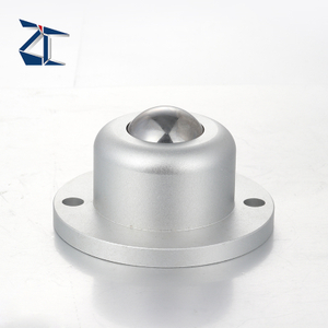 Rodillos de bolas Tipo de montaje de brida fresada con orificio/hendidura de descarga de residuos BCF