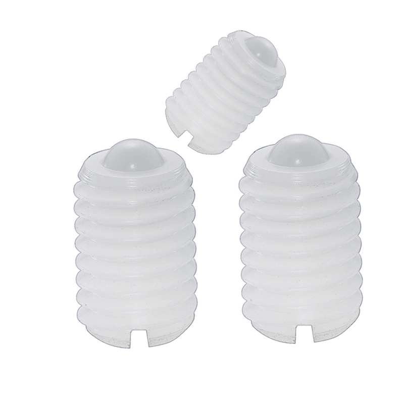Rodillos de bolas con tornillo prisionero Poliacetal BCSBJJ
