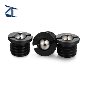 Émbolos de bola roscados de acero inoxidable M8 de 7 mm con bridas FBPJ/FBPJS