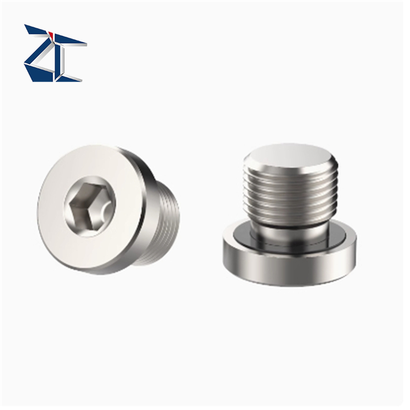 Tornillos de fijación de sujeción de empuje con perno de extremo de bola liso dentado