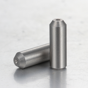 Pasador de localización con hombro Cabeza redonda/diamante Punta cónica Vástago roscado JPUB