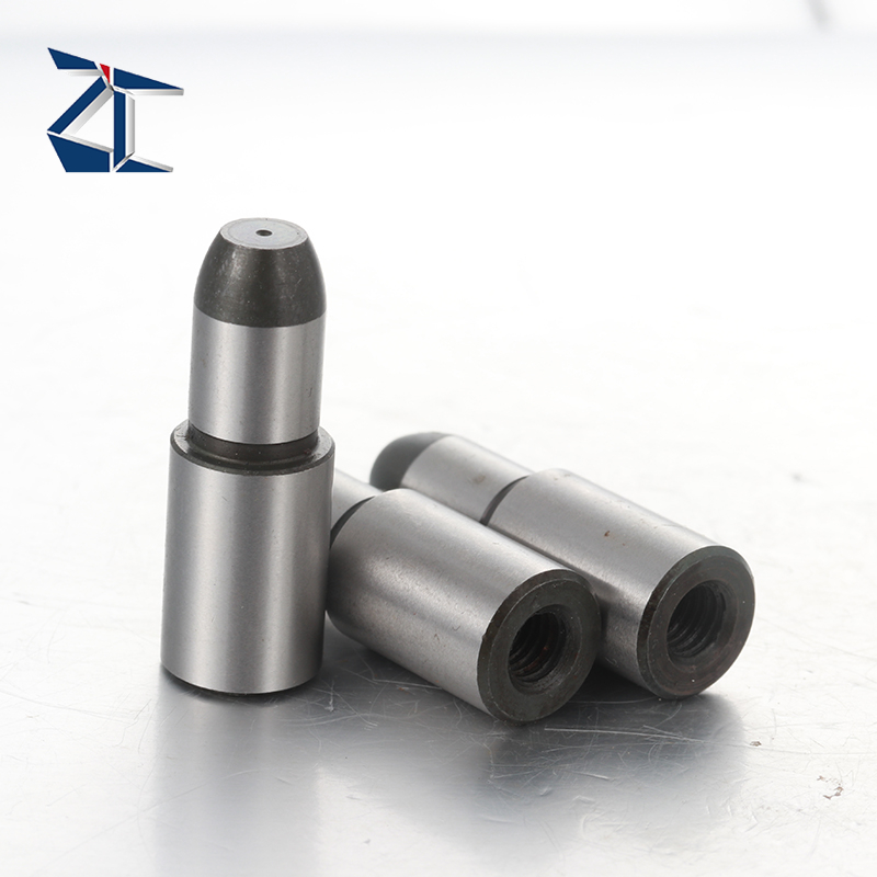 Pasador de localización de cabeza pequeña Punta cónica Vástago roscado P Seleccionable JPRSTB