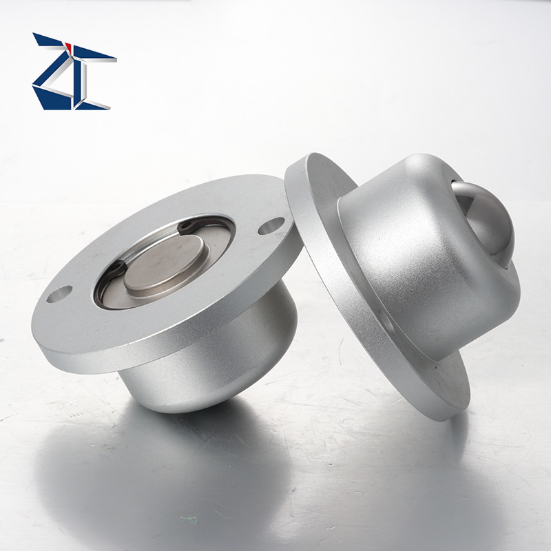 Rodillos de bolas Tipo de montaje de brida fresada con orificio/hendidura de descarga de residuos BCFH BCSF