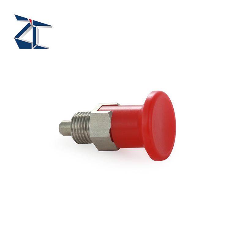 Pasador de émbolo de indexación rojo de precisión NDXNS10A para maquinaria