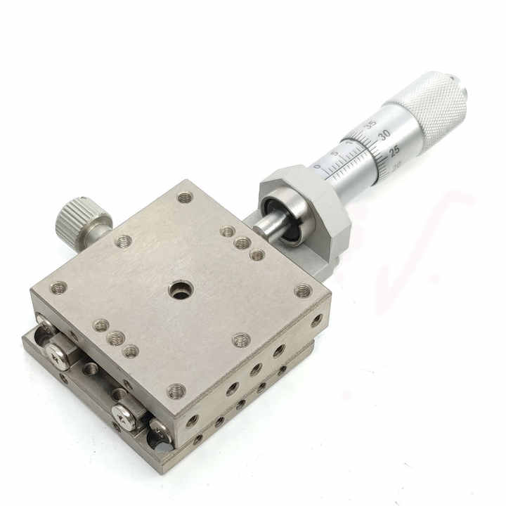 Mesa deslizante manual con eje de etapa lineal Micro X Axis Mesa deslizante