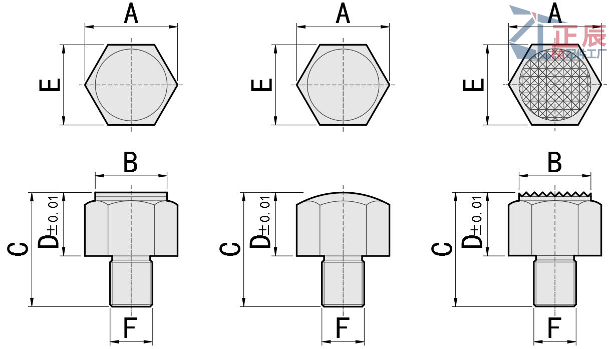 Punta de apoyo giratoria ZT38