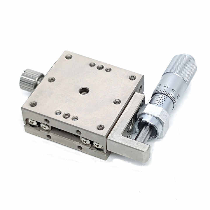 Mesa deslizante manual con eje de etapa lineal Micro X Axis Mesa deslizante