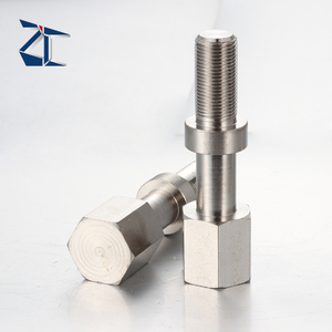 Pernos de nivelación de ajuste Cabeza hexagonal AJST AJSTM AJSTS