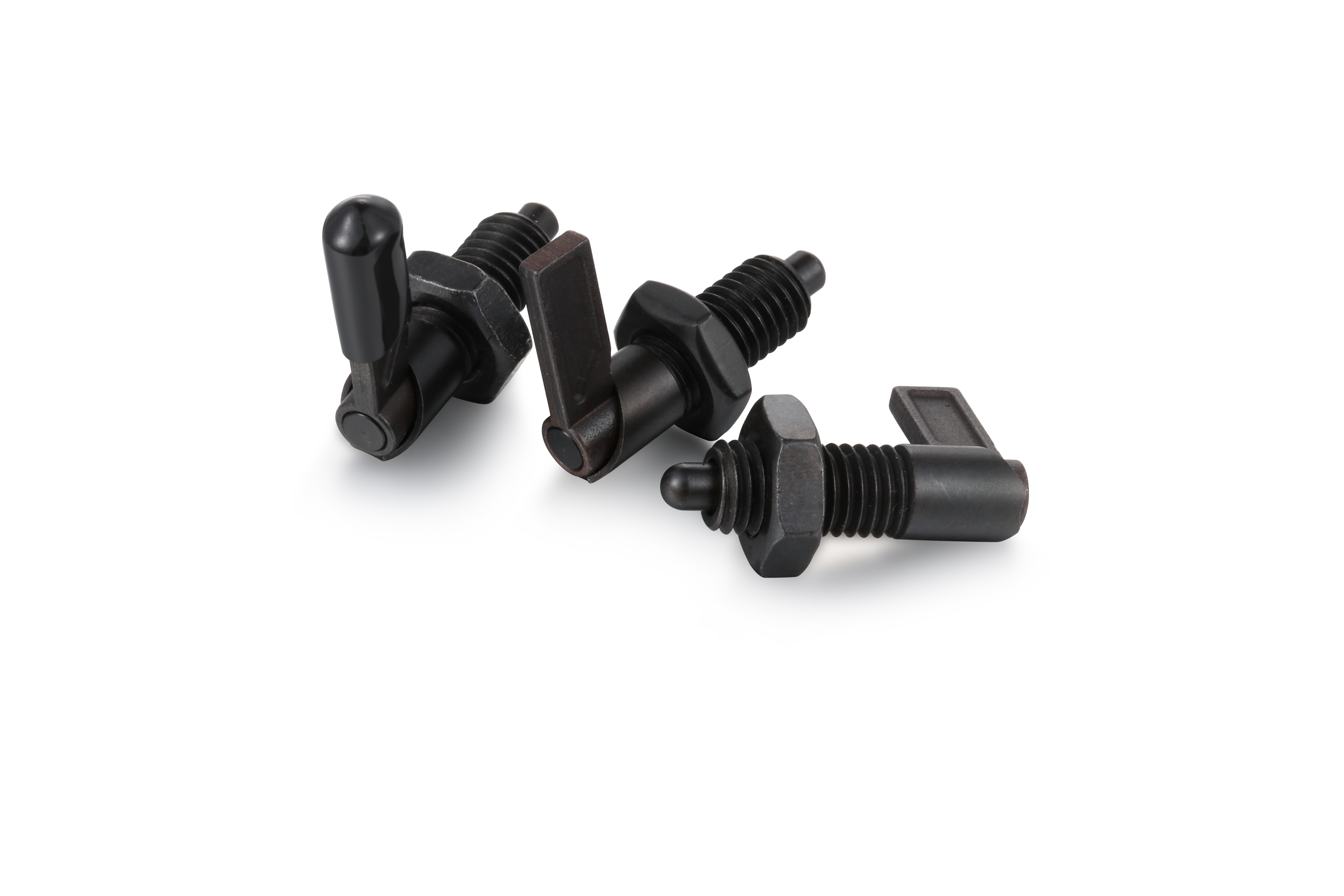 Posicionadores de indexación de palanca de rosca gruesa PMXRB