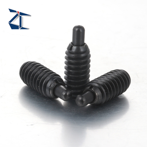 Posicionadores de resorte con pasador y hexágono Medidas en pulgadas