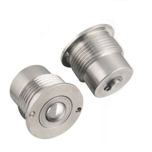 Rodillos de bolas con resorte y émbolo de ajuste a presión BCHPT