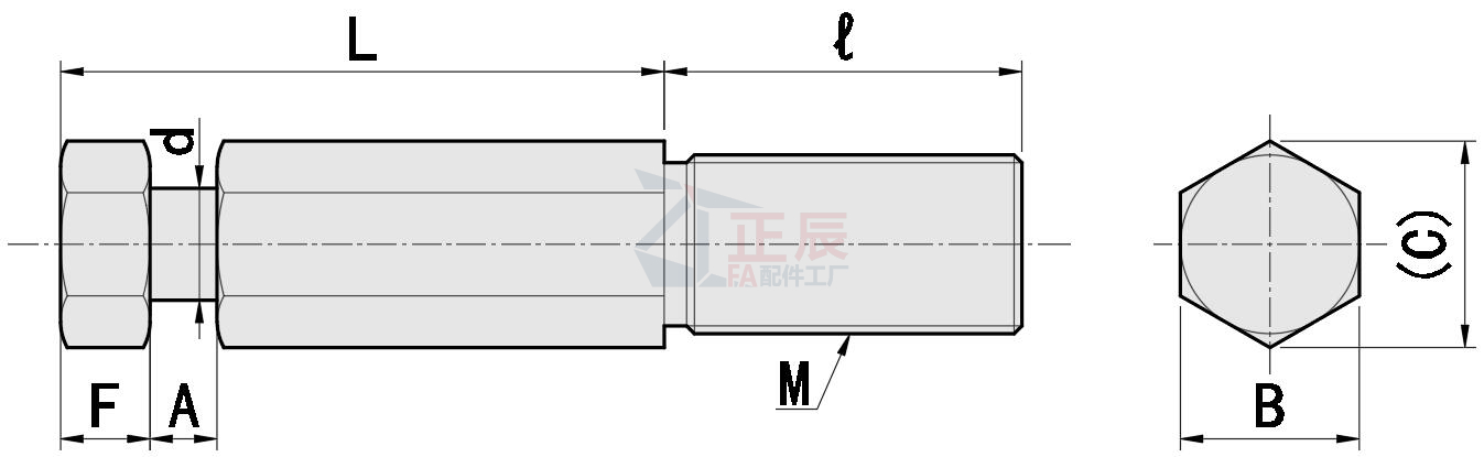 Anclajes de resorte con cabeza hexagonal DSPO PDSPO