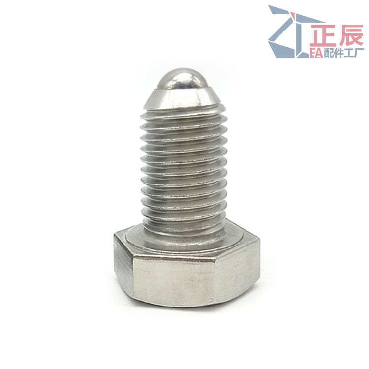 Abrazadera de cabeza hexagonal con punta de bola BRASM