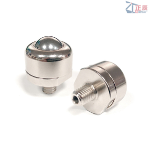 Rodillos de bolas Tipo de montaje de tornillo fresado con orificio/ranura de descarga de residuos BCBH