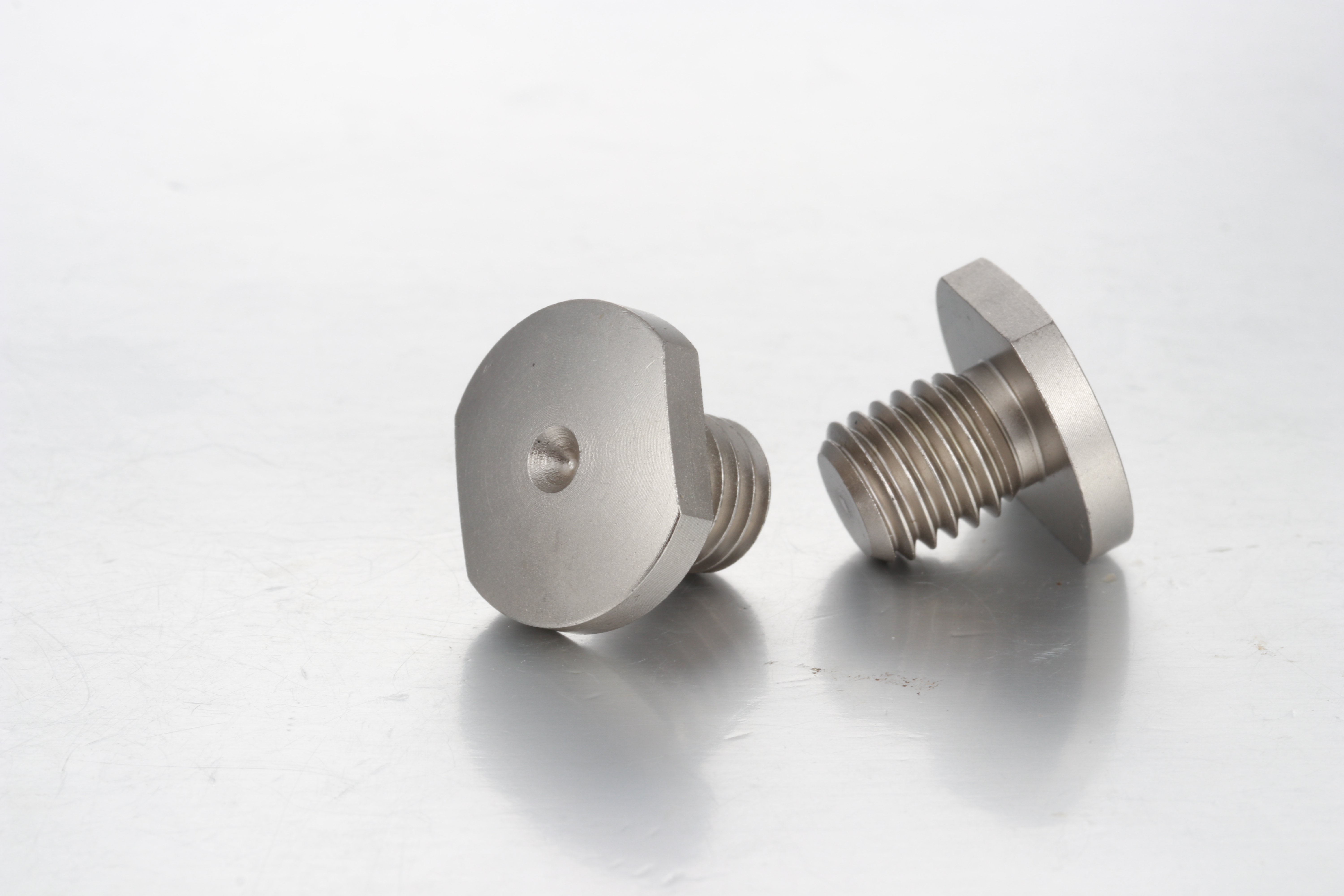 Botones de bola de dureza de níquel TBBT roscados