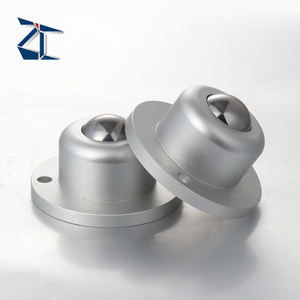 Rodillos de bolas Tipo de montaje de brida fresada con orificio/hendidura de descarga de residuos BCFH BCSF