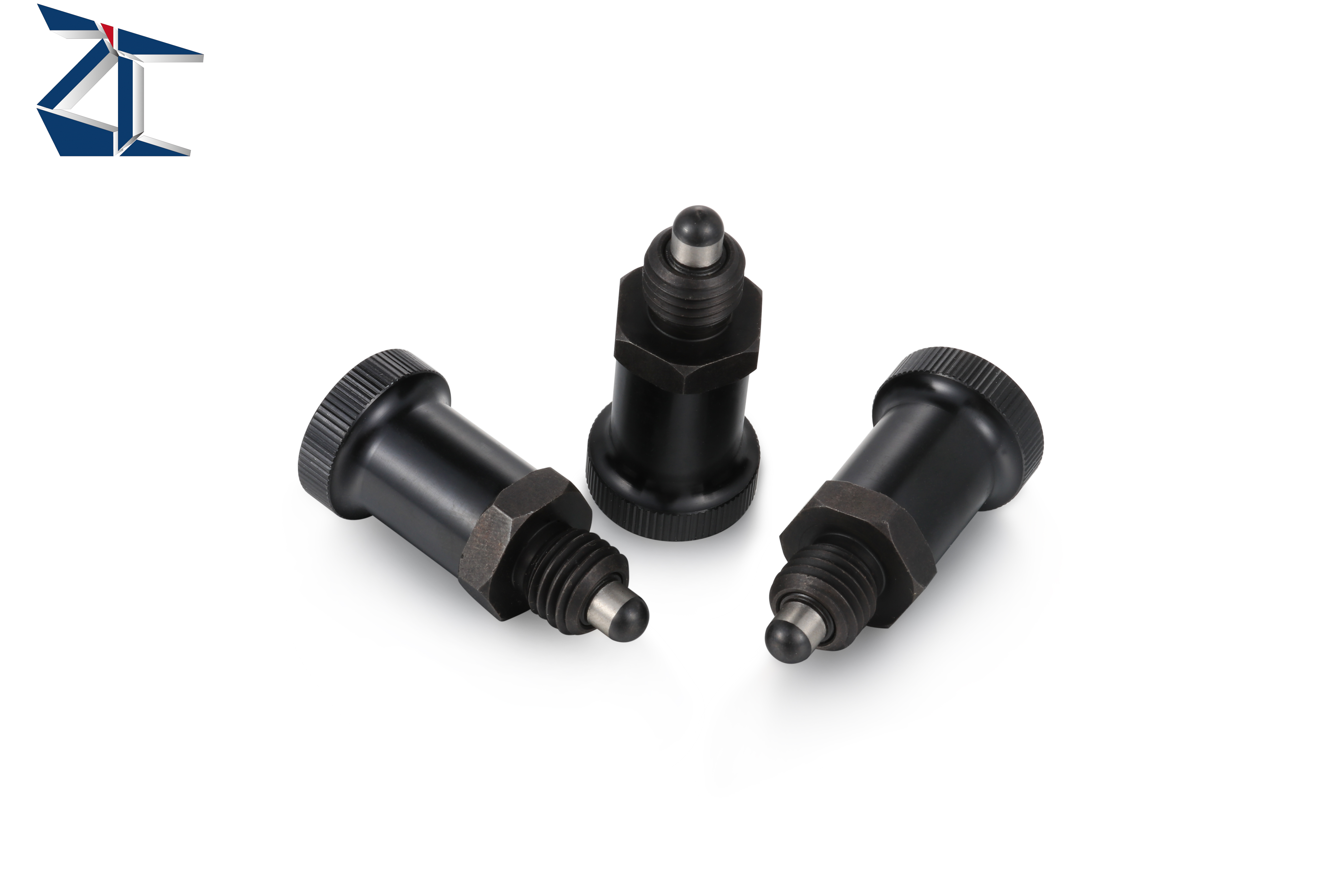 Émbolos de indexación Perilla de aluminio Posición de reposo PXSA PXRA