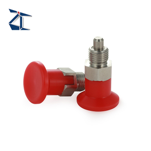 Pasador de émbolo de indexación rojo de precisión NDXNS10A para maquinaria