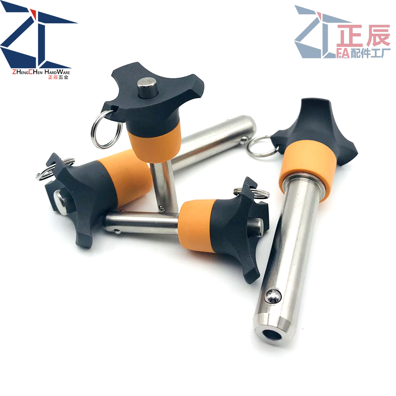 Pasadores de bloqueo de bola de liberación rápida Pasadores ranurados Pasador de empuje BLP