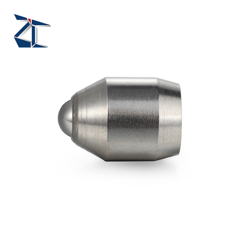 Posicionadores de bolas con collar de acero inoxidable lisos BSZP