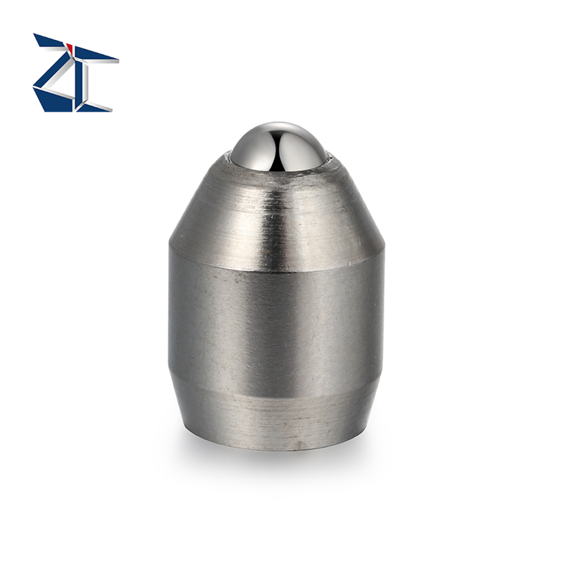 Posicionadores de bolas con collar de acero inoxidable lisos BSZP